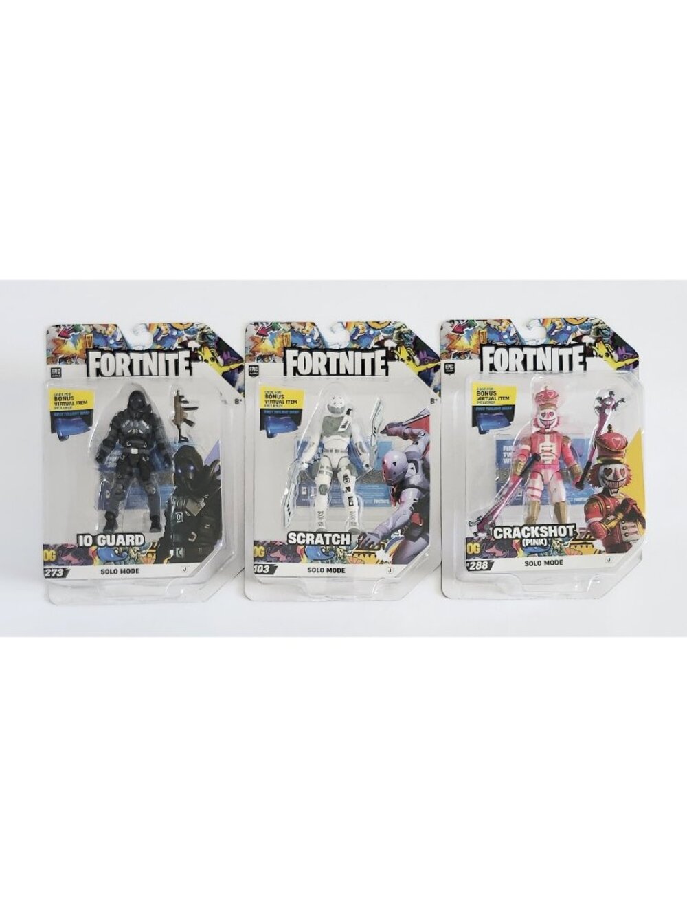 Jazwares Fortnite 4" Solo Mode Action Figure Bundle